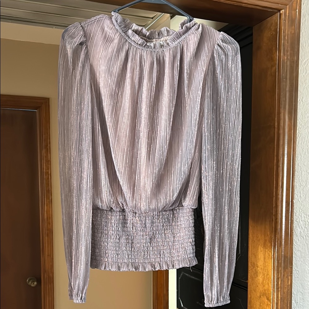 Elegant Lavender Blouse